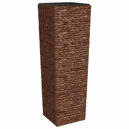 45569 vidaXL Raised Beds 3 pcs Water Hyacinth Dark Brown