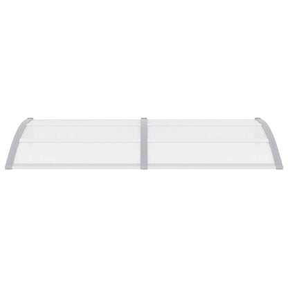 Door Canopy Grey 200x100 cm PC