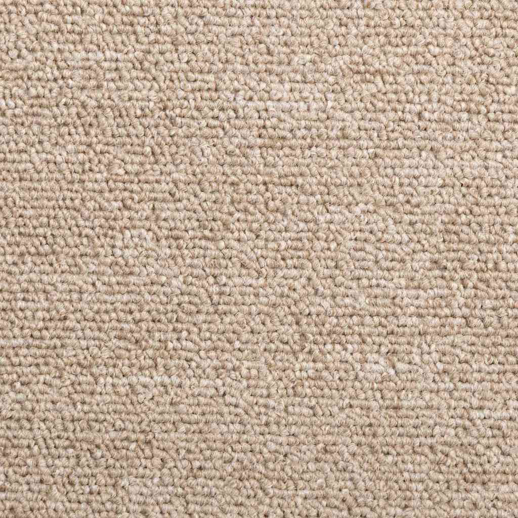 Stair Mats 15 pcs 56x17x3 cm Taupe Half Round