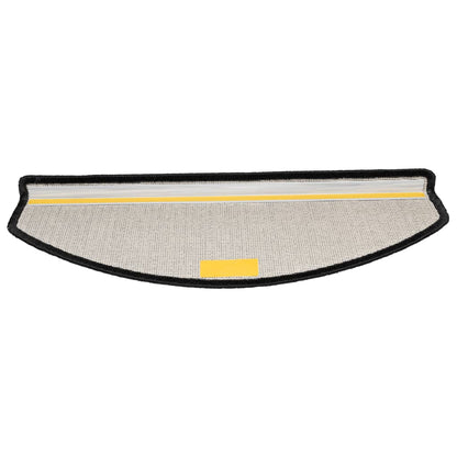 Stair Mats 15 pcs 65x24x4 cm Anthracite Half Round Large