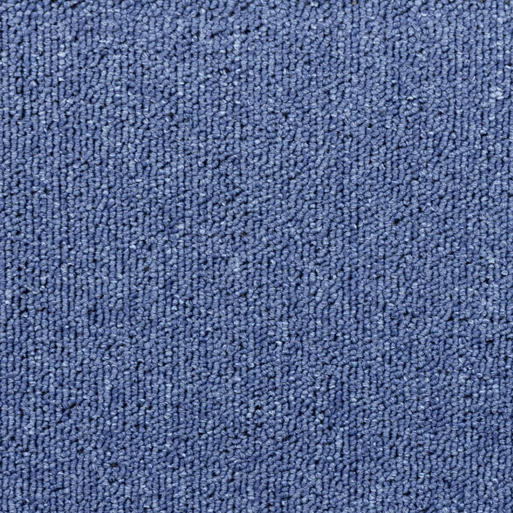 Carpet Stair Treads 15 pcs Blue 65x24x4 cm