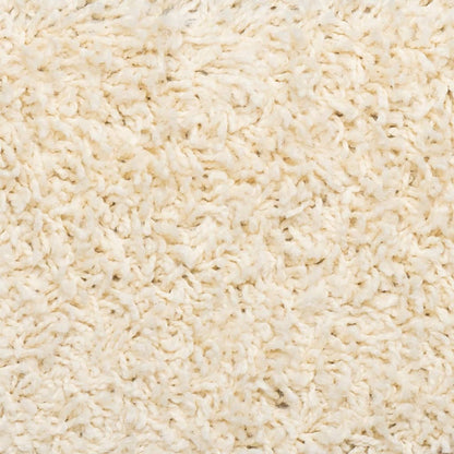 Stair Mats 15 pcs 56x17x3 cm Cream Half Round