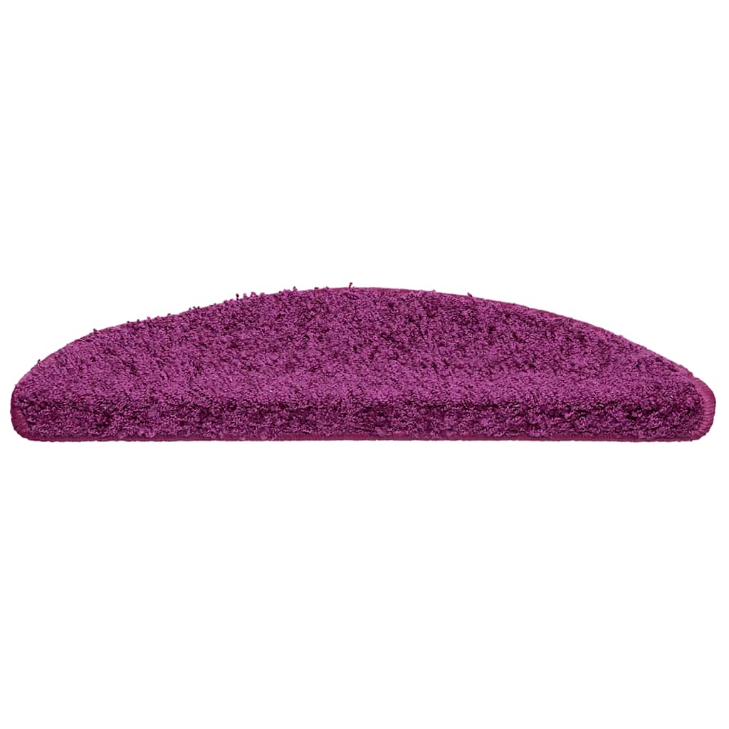 | Stair mats | Rectangular 15 pcs Violet 56 x 17 x 3 cm