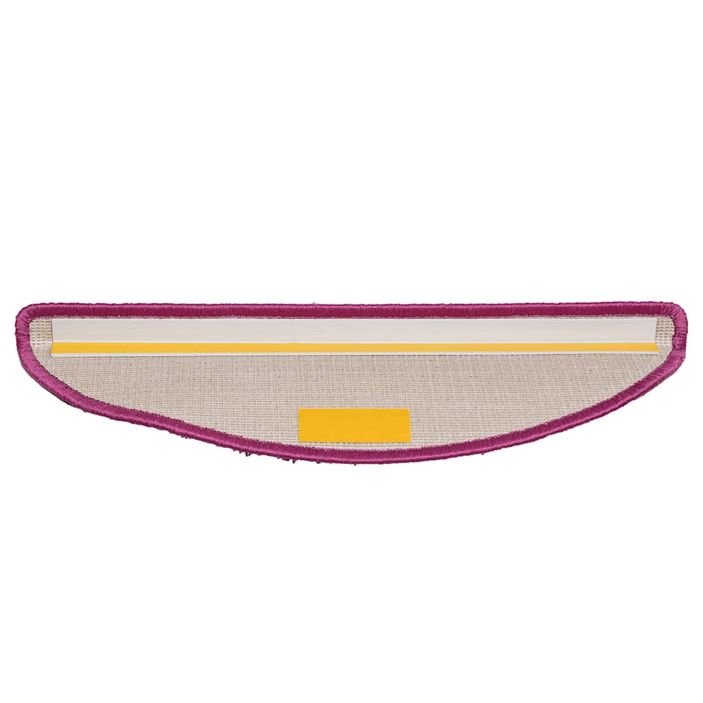 | Stair mats | Rectangular 15 pcs Violet 56 x 17 x 3 cm