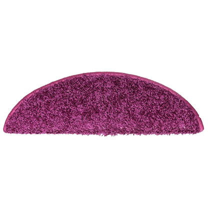 | Stair mats | Rectangular 15 pcs Violet 56 x 17 x 3 cm