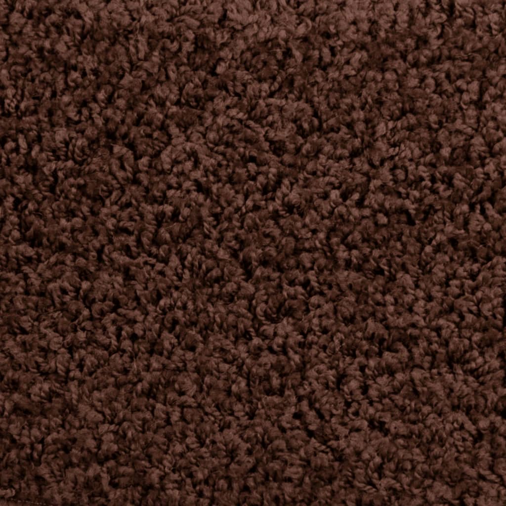 Stair Mats 15 pcs 65x21x4 cm Brown Half Round Large