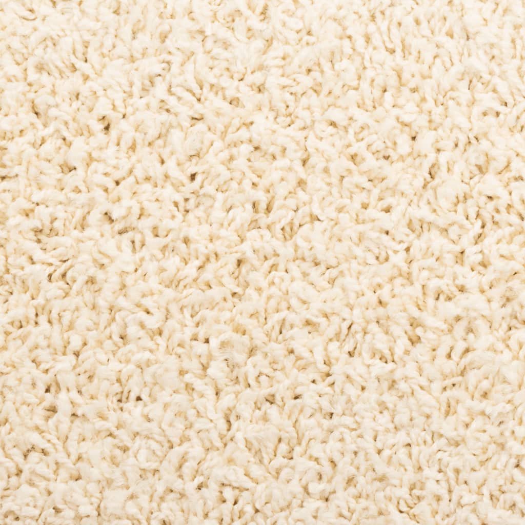 Stair Mats 15 pcs 65x21x4 cm Cream Half Round Large