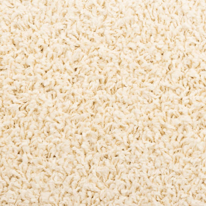 Stair Mats 15 pcs 65x21x4 cm Cream Half Round Large