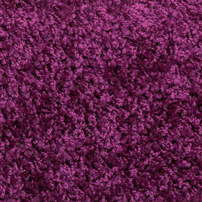 Stair Mats 15 pcs 65x21x4 cm Violet Half Round Large