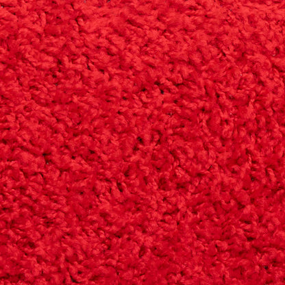 Stair Mats 15 pcs 65x21x4 cm Red Half Round Large
