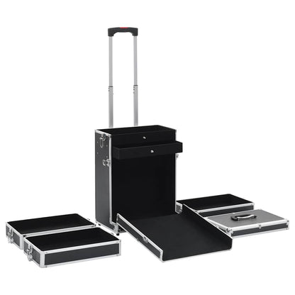 Make-up Trolley Aluminium Black
