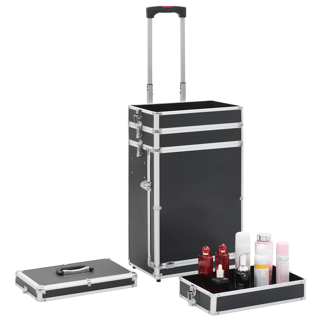 Make-up Trolley Aluminium Black