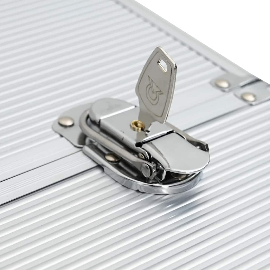 Pilot Trolley 47x39x27 cm Silver Aluminium