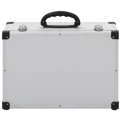 CD Case for 60 CDs Aluminium ABS Silver