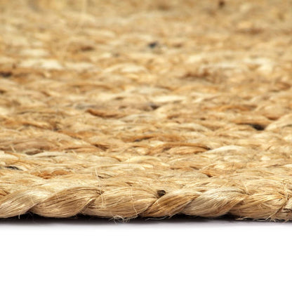 Placemats 4 pcs Plain Natural 38 cm Round Jute