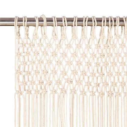 Macrame Curtain 140x240 cm Cotton