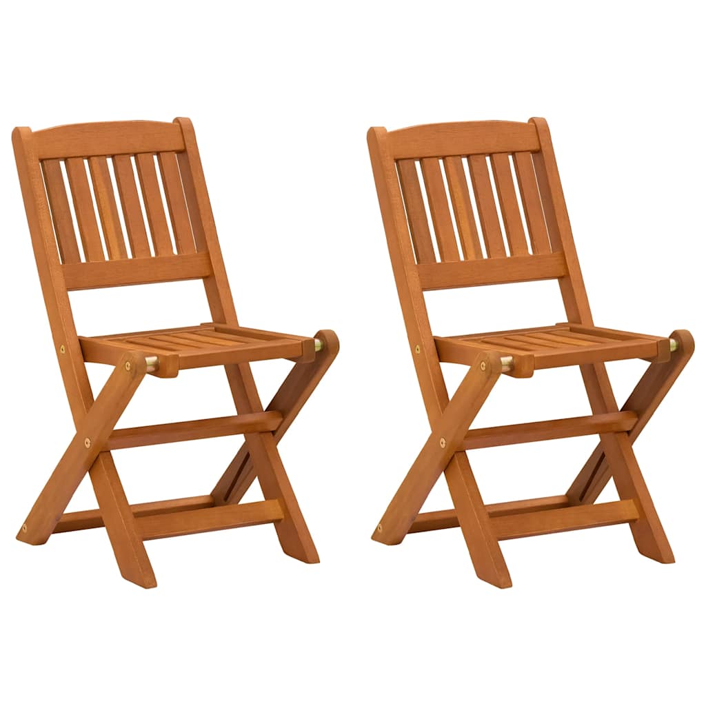 Children's Dining Chairs 2 pcs Solid Eucalyptus Wood