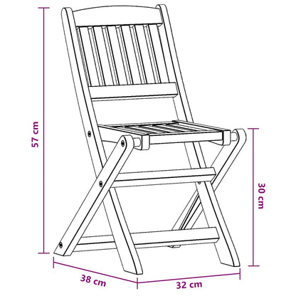 Children's Dining Chairs 2 pcs Solid Eucalyptus Wood