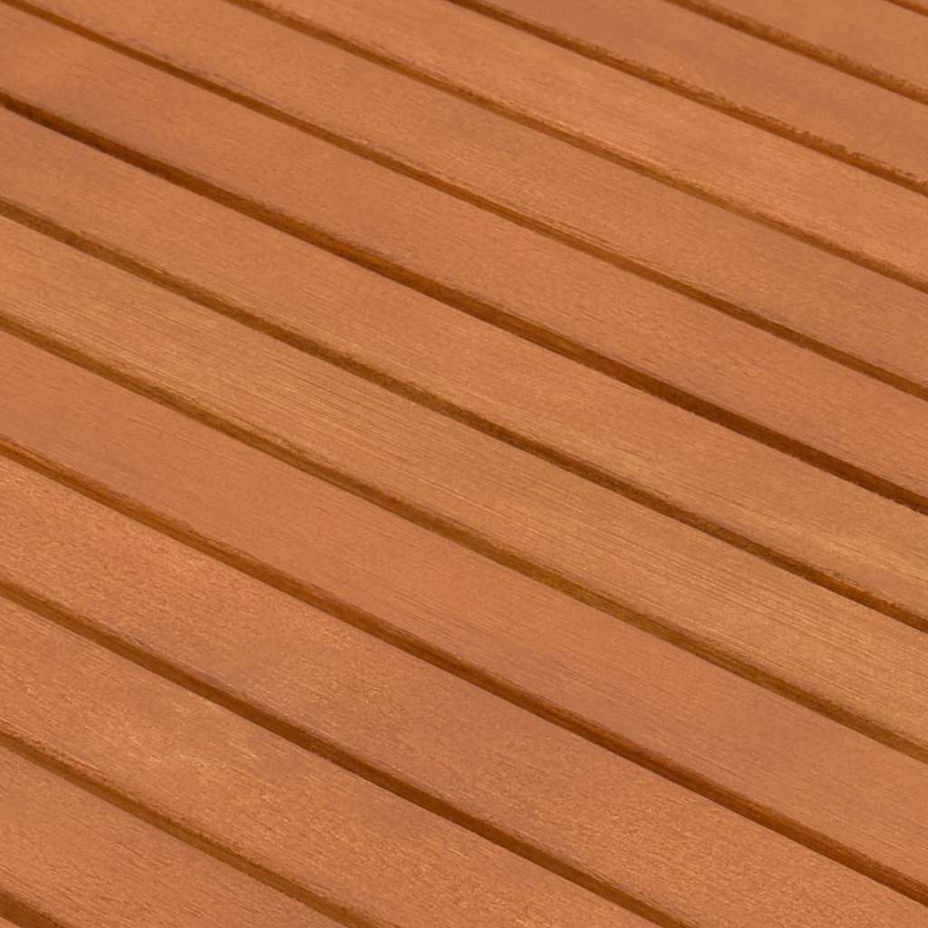 4 Piece Outdoor Dining Set for Children Solid Eucalyptus Wood