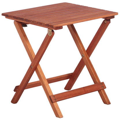 Bistro Set | Brown | Solid eucalyptus wood with an oil finish | Small