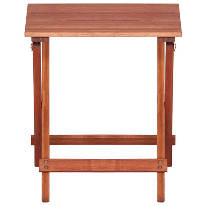 Bistro Set | Brown | Solid eucalyptus wood with an oil finish | Small