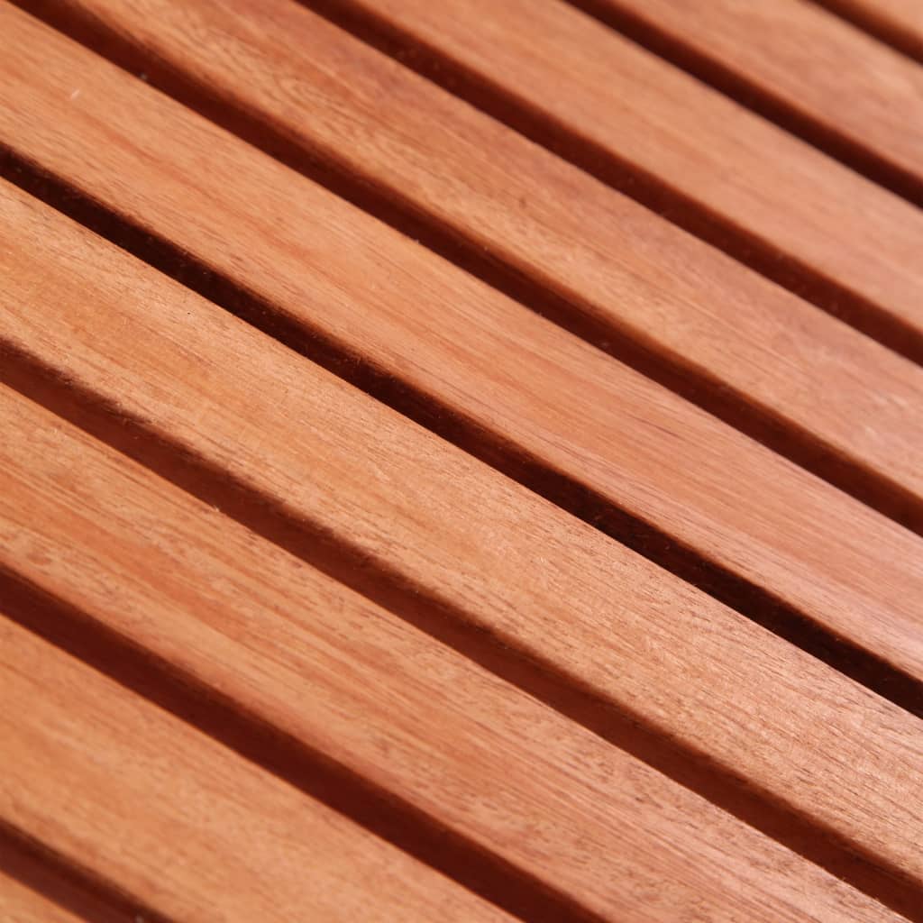Bistro Set | Brown | Solid eucalyptus wood with an oil finish | Small