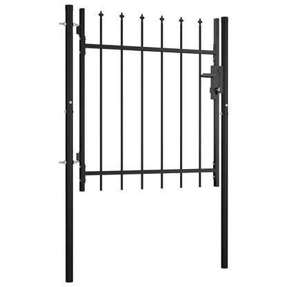 Door Fence Gate BOXTEL with Spear Top 100x75 cm