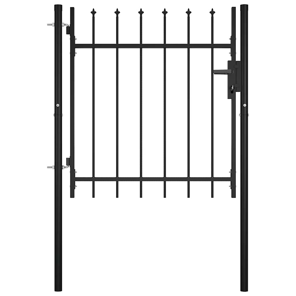 Door Fence Gate BOXTEL with Spear Top 100x75 cm