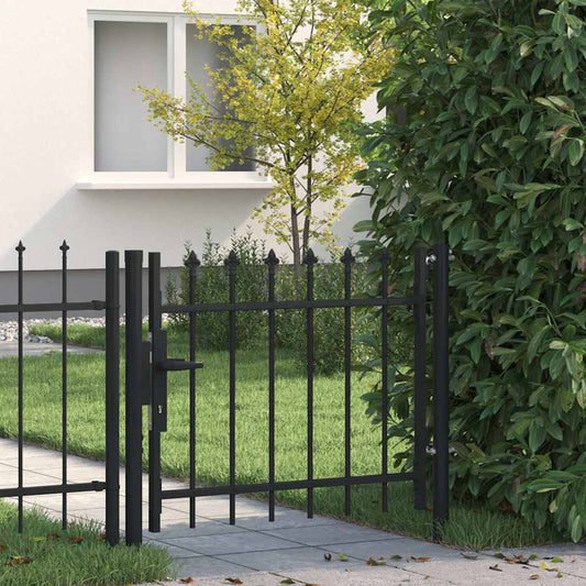 Door Fence Gate BOXTEL with Spear Top 100x75 cm