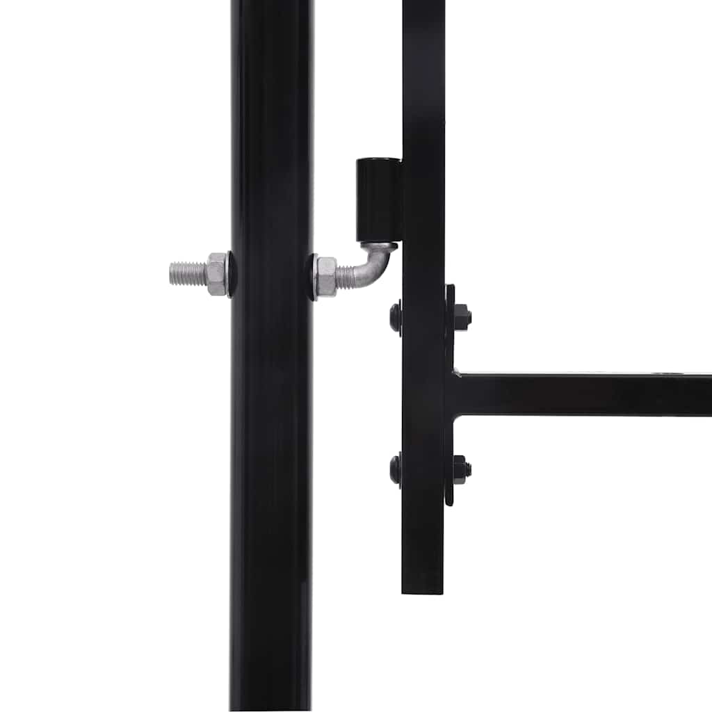 Garden Gate Woerden Steel 1.5X4 m Black