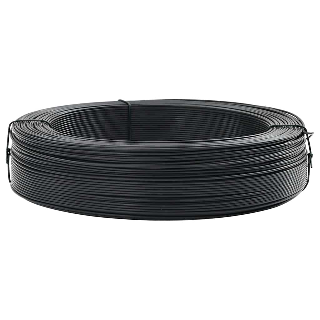 Fence Binding Wire 250 m 0.9/1.4 mm Steel Anthracite