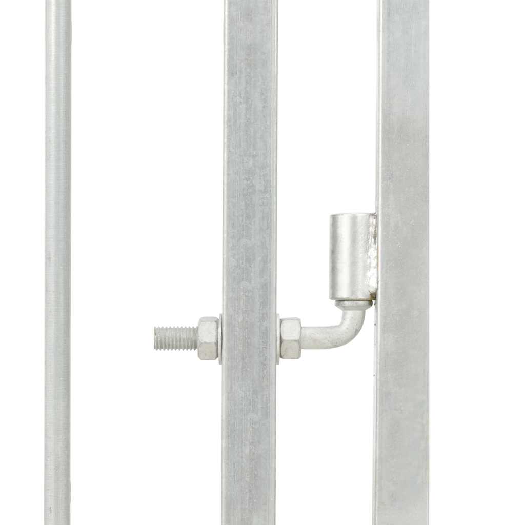 Dog Kennel | Silver | Steel | Medium | Durable | Dog Kennel | Rectangular