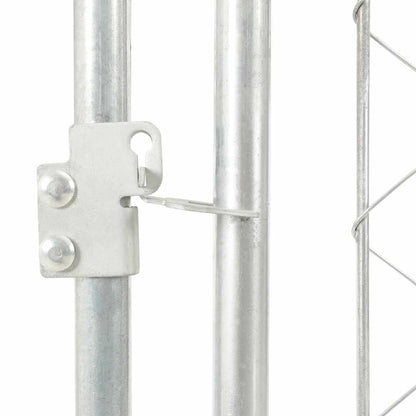 Outdoor Dog Kennel with Roof 100x100x125 cm