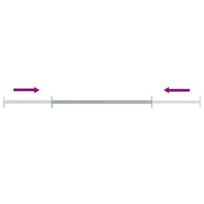 Adjustable Security Window Bar 710-1200 mm