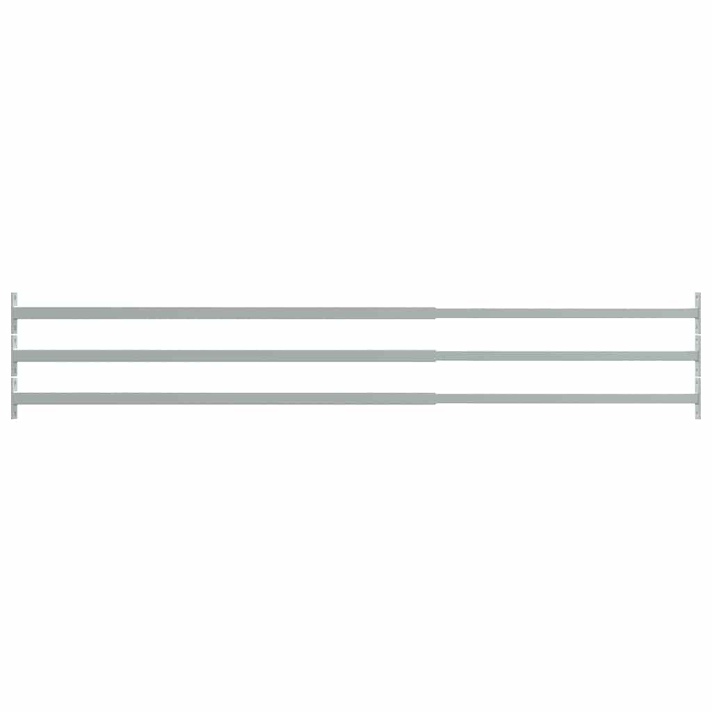 144516 vidaXL Adjustable Security Window Bars 3 pcs 710-1200 mm