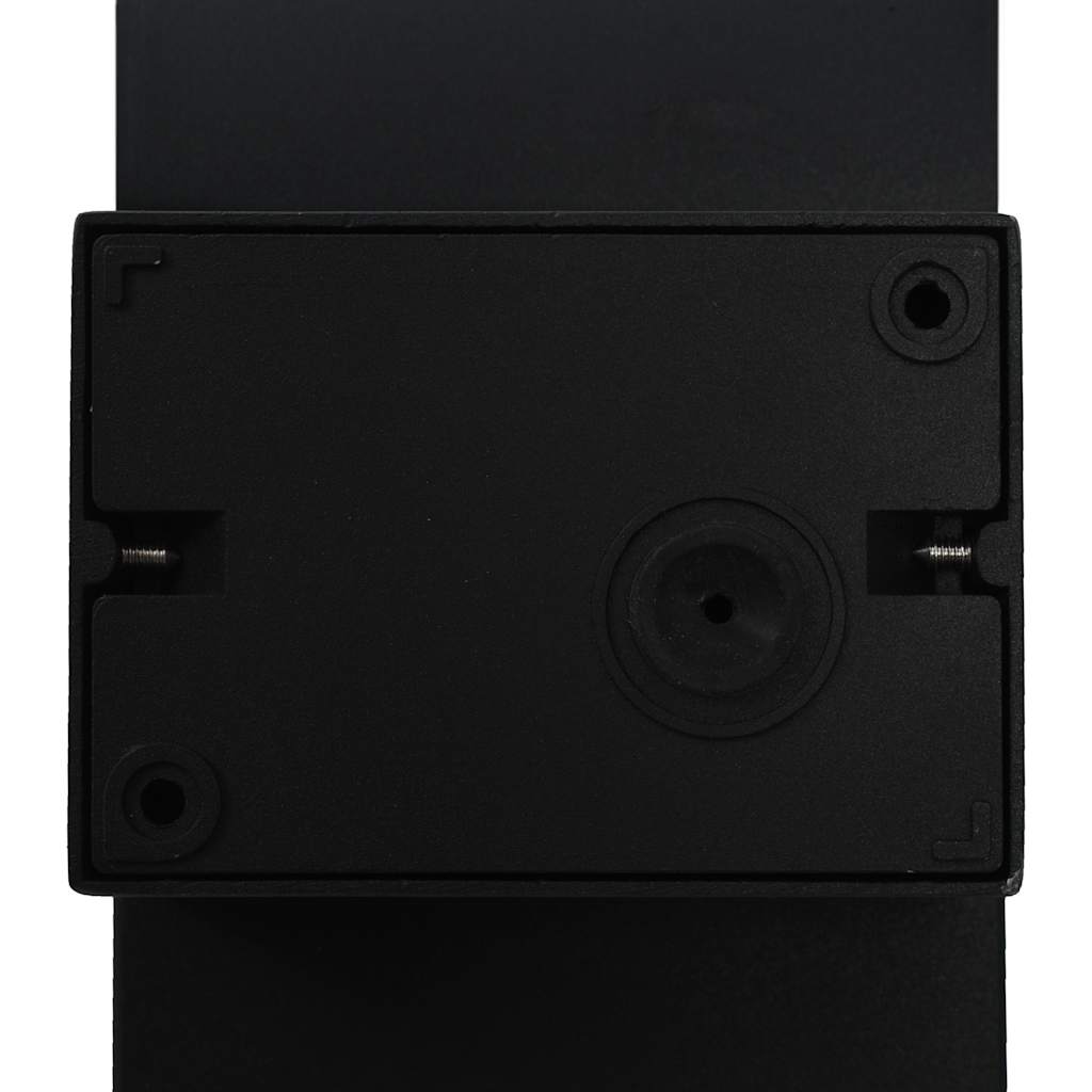 Outdoor LED Wall Light 9 W Black Oval