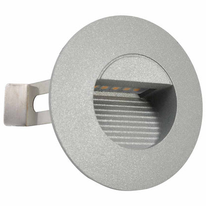 Outdoor LED Wall Lights 6 pcs 2 W Silver Round