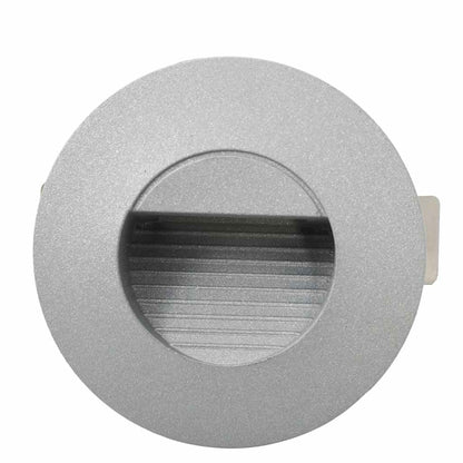 Outdoor LED Wall Lights 6 pcs 2 W Silver Round