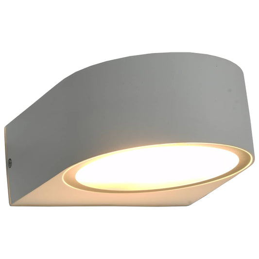 Outdoor Wall Lights 2 pcs 11 W White Round