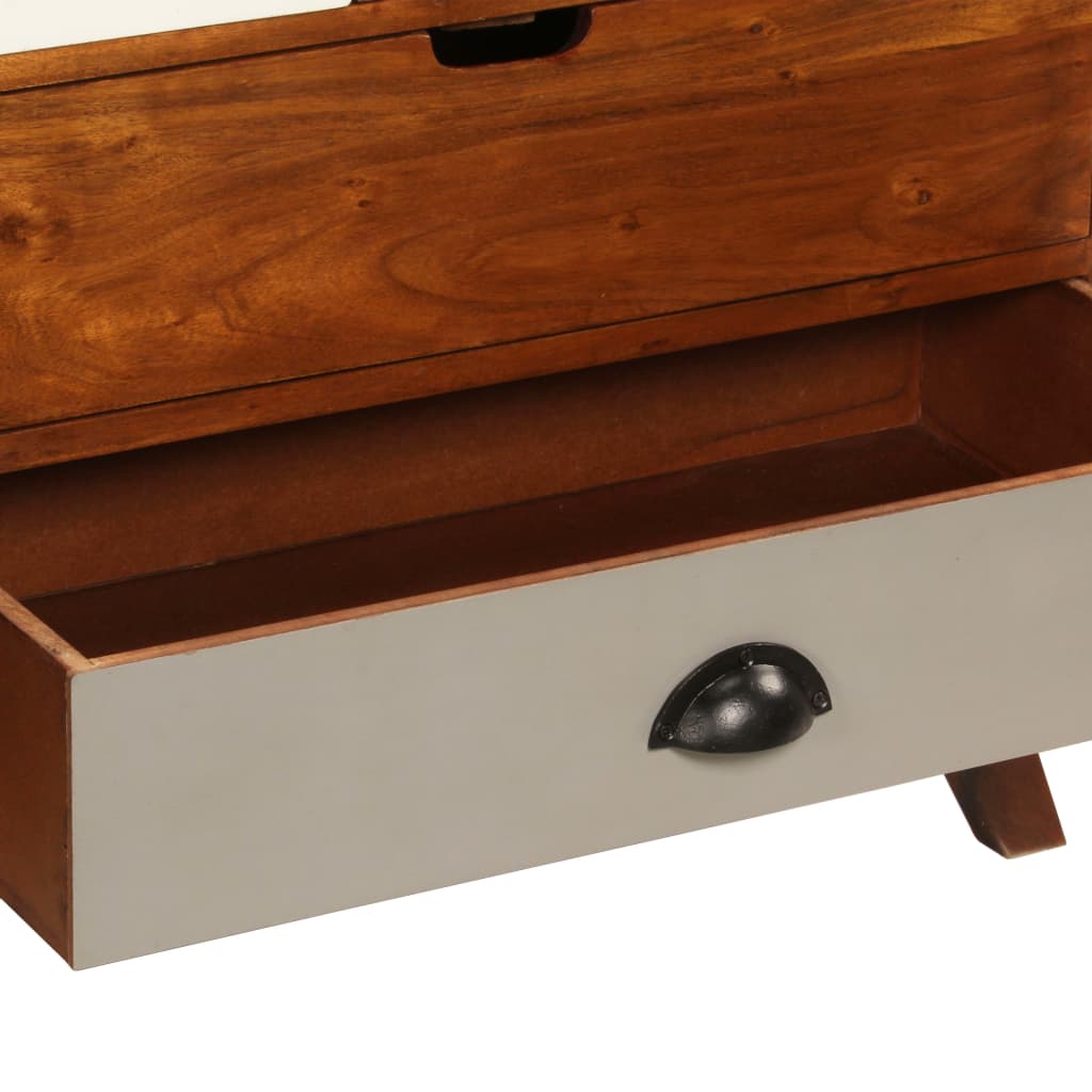 Sideboard 115x35x86 cm Solid Acacia Wood