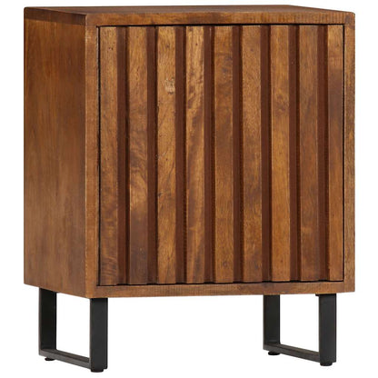 247942 vidaXL Bedside Cabinet 40x30x50 cm Solid Mango Wood