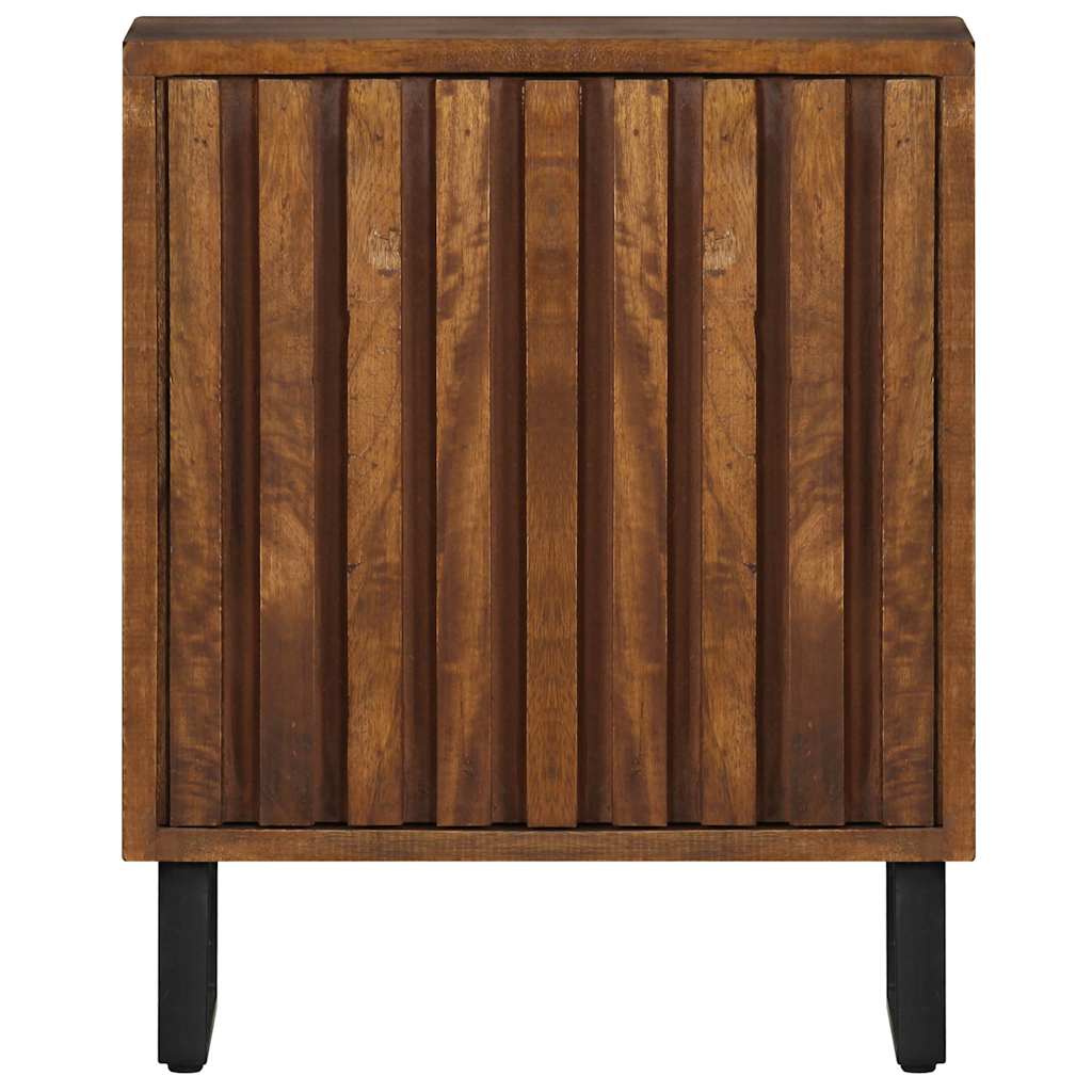 247942 vidaXL Bedside Cabinet 40x30x50 cm Solid Mango Wood
