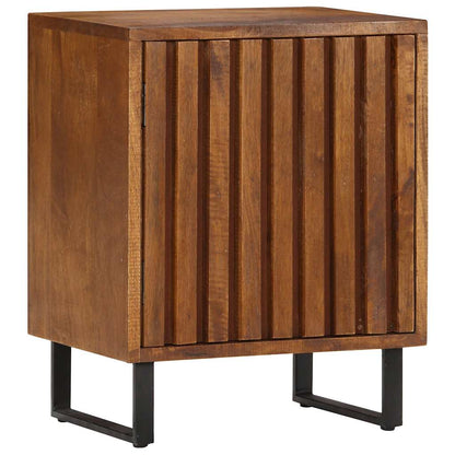 247942 vidaXL Bedside Cabinet 40x30x50 cm Solid Mango Wood