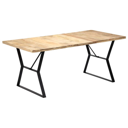 Dining Table 180x90x76 cm Solid Mango Wood