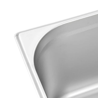 Gastronorm Containers 2 pcs GN 1/1 200 mm Stainless Steel