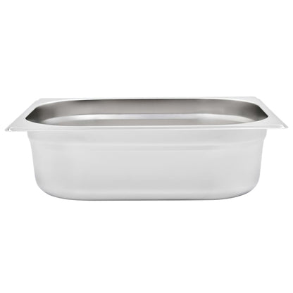 Gastronorm Containers 4 pcs GN 1/2 100 mm Stainless Steel
