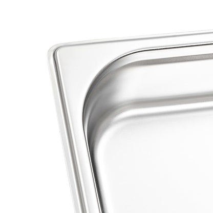 Gastronorm Containers 8 pcs GN 1/3 65 mm Stainless Steel