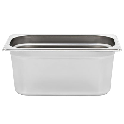 Gastronorm Containers 4 pcs GN 1/3 150 mm Stainless Steel