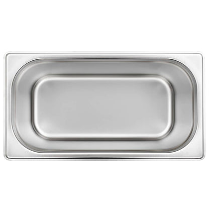 Gastronorm Containers 4 pcs GN 1/3 200 mm Stainless Steel