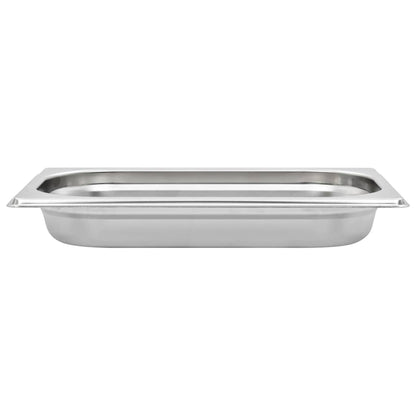 Gastronorm Containers 12 pcs GN 1/4 40 mm Stainless Steel